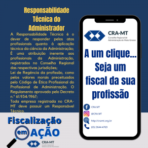 Read more about the article Responsabilidade Técnica do Administrador