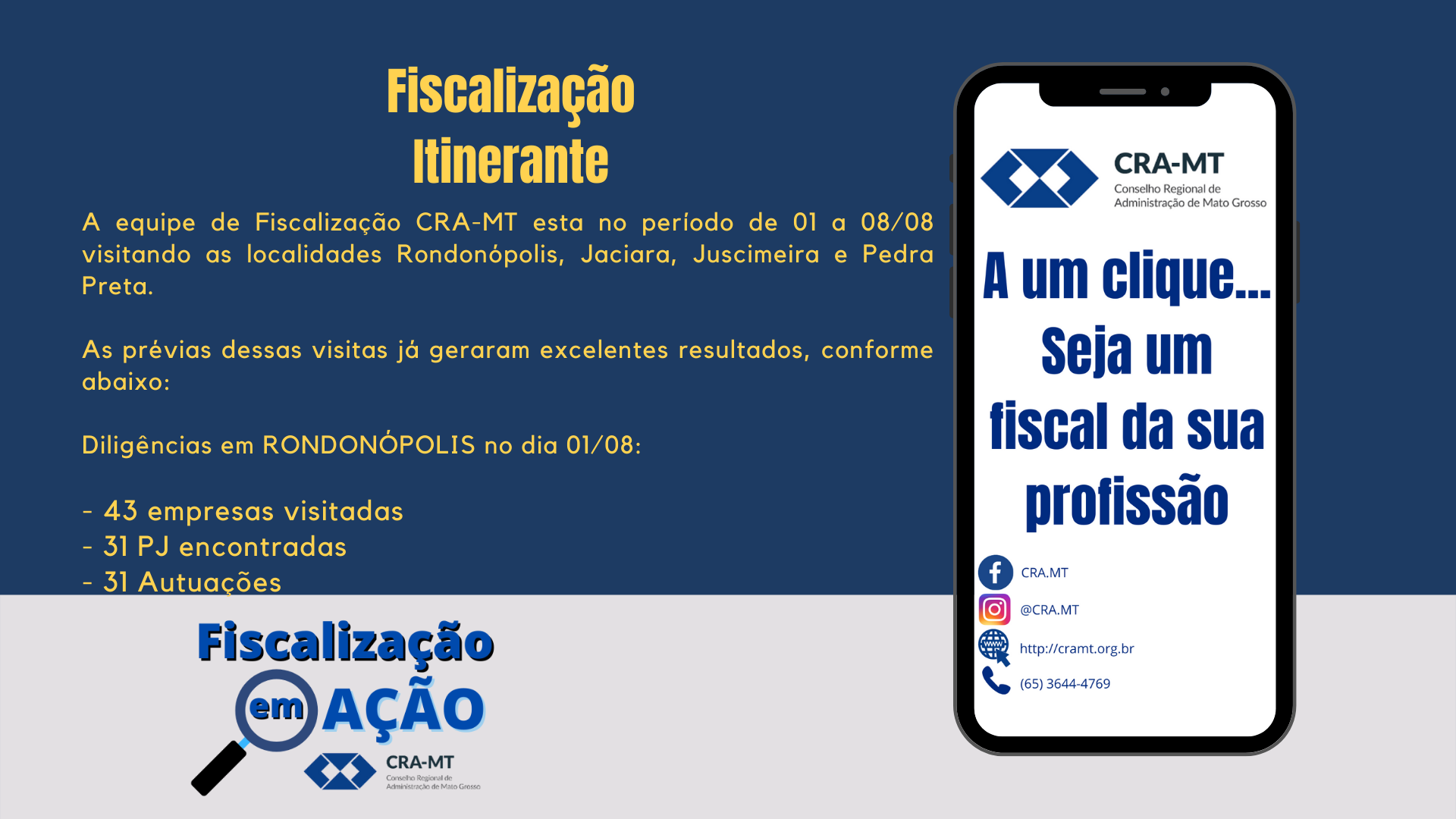You are currently viewing FISCALIZAÇÃO ITINERANTE