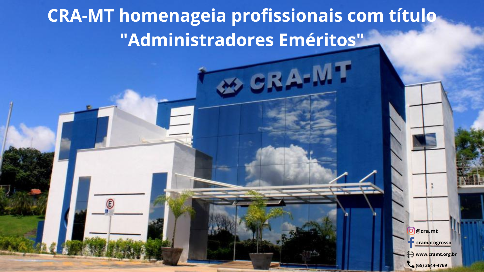 Read more about the article CRA-MT homenageia profissionais com título “Administradores Eméritos”
