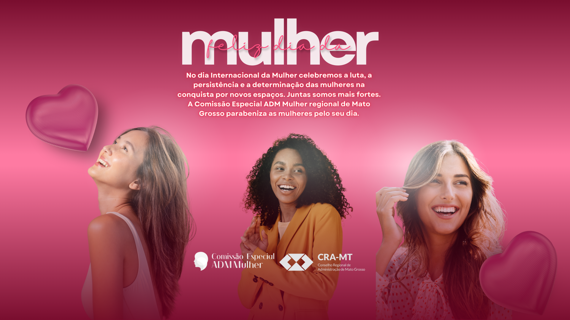 FELIZ DIA DAS MULHERES – CRA-MT