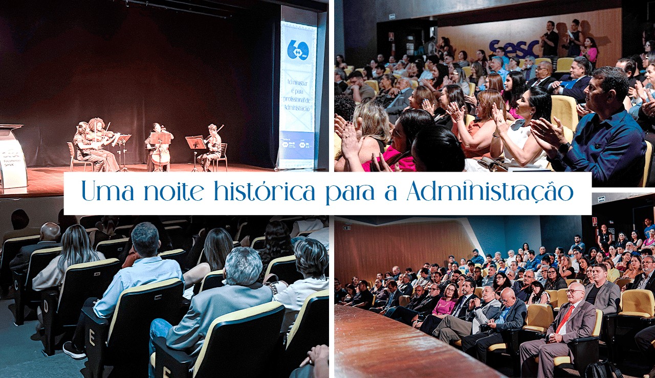 No momento, você está visualizando Homenagem reúne profissionais no Jubileu de Diamante da Administração